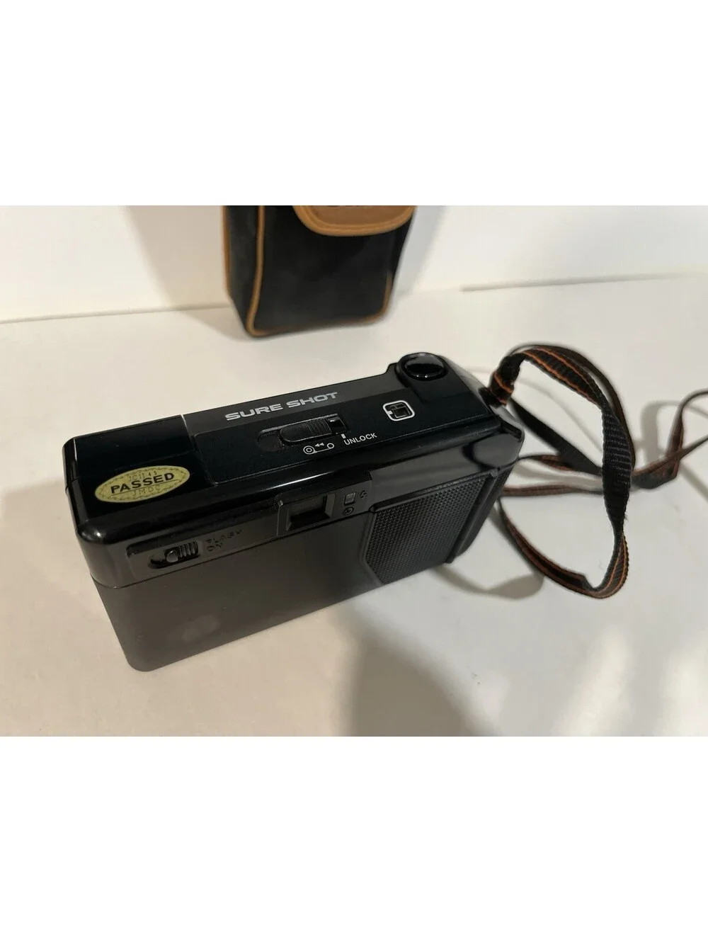 CANON SURE SHOT AUTO FOCUS 38mm 1: 2.8 Camera Film W/ Case Untested